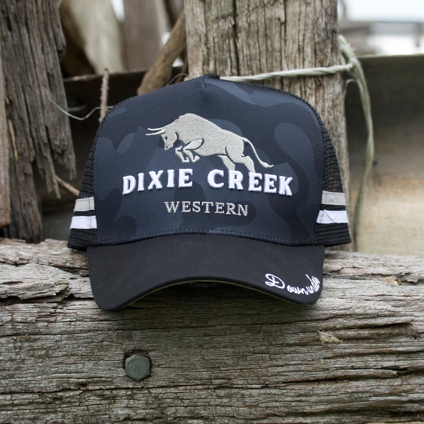 Camo trucker cap