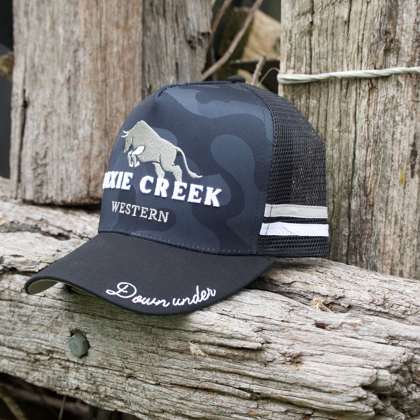 Camo trucker cap